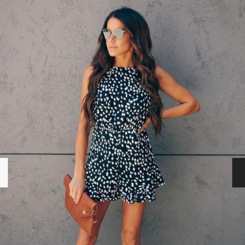 Vici Collection spotted romper